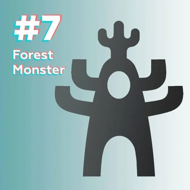 #7 - Forest Monster
Или "Дух леса" - эскиз создан в 2019 году. В 2020-м проделана дополнительная работа по пропорциям, и появился второй вариант - с круглыми руками, словно стоящий на опушке леса, охраняющий его. Высота 40 см, предмет декора, мы бы поселили его в просторном шале. Впрочем, подойдет для любой современной квартиры с цветными стенами. Использовать как тотем.
Защищён авторским правом. ©
⠀
#дизайн100х100 #дизайн #дизайнмарафон #скетч #workinprogress #forestmonster #totem