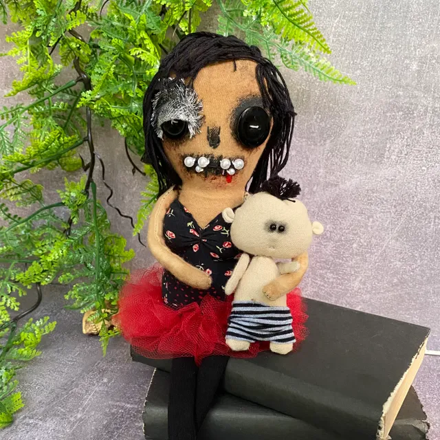 halloween doll handmade