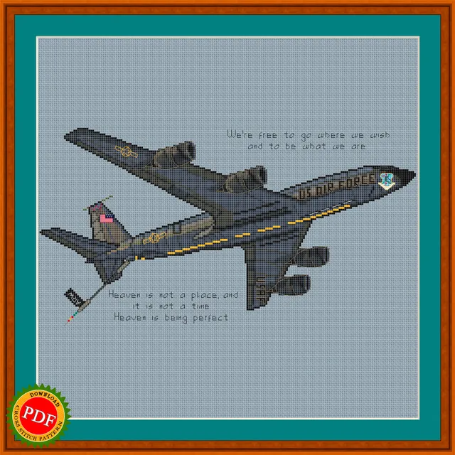 🔎 The KC-135 #CrossStitchPattern is perfect for any aviation enthusiast or DIY crafter. This detailed pattern features the iconic #KC135 #Stratotanker, known for its versatile capabilities in air refueling and transport operations. The #pattern is designed with intricate detail, highlighting the unique features of this #aircraft. Hang it on your wall or give it as a gift to a fellow aviation lover. Get ready to take flight with the KC-135 #CrossStitch Pattern.
✈ https://ballwool.com/products/59227
