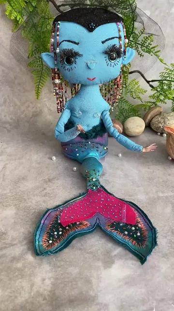 Handmade MERMAID doll