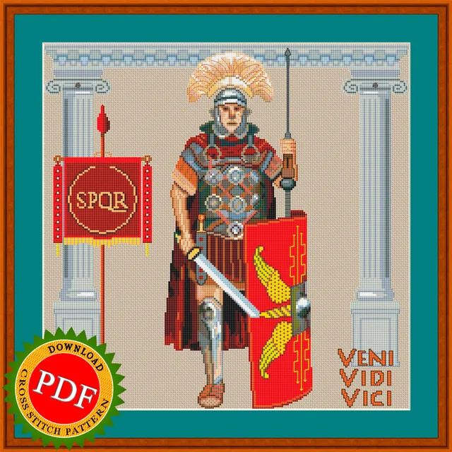 The #Centurion #CrossStitchPattern features an intricately designed representation of a #RomanLegionary. This stunning piece showcases the strength and power of #ancientRome, with the intricate details of the Centurion's armor and weaponry. Perfect for lovers of #history and crafts, this #pattern is ideal for creating a beautiful piece of #crossstitchart. Bring the valiance of the #RomanEmpire into your home with the Centurion #CrossStitch Pattern.

🔎 https://ballwool.com/products/58063