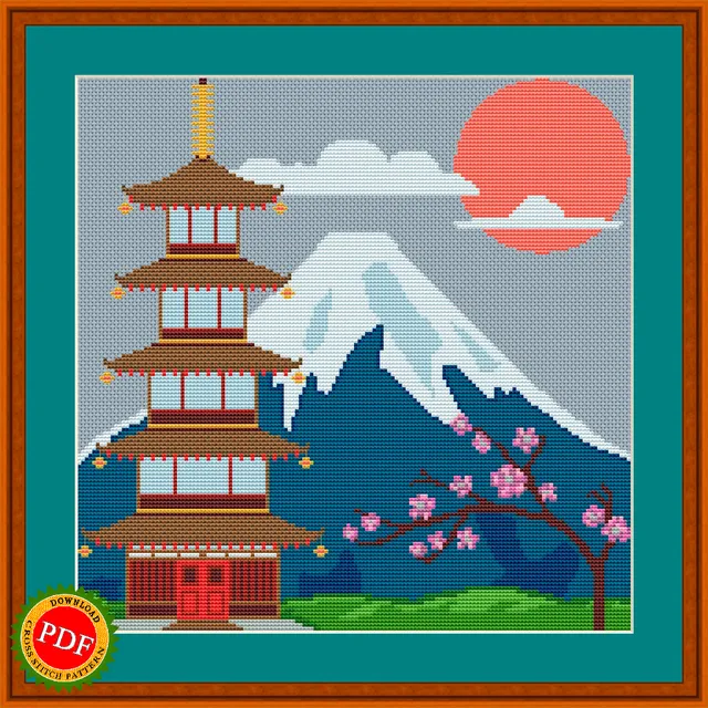 The #Pagoda #CrossStitchPattern featuring #MountFuji is a unique and beautiful addition to any #crossstitch #collection. This intricate #pattern depicts the iconic Japanese mountain, with delicate #cherry blossom trees and a traditional pagoda in the foreground. Perfect for intermediate or experienced #crossstitchers, this pattern will provide a challenge and result in a stunning piece of art. Display it in your home or give it as a thoughtful #gift to a fellow #crossstitching enthusiast. Let this pattern transport you to the peaceful and breathtaking scenery of Japan.

🔎 https://ballwool.com/products/56792
