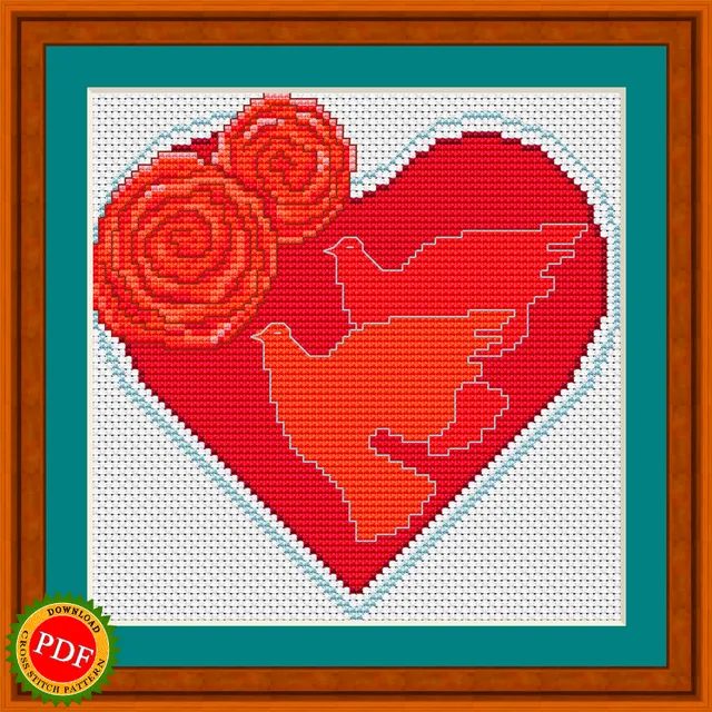 Celebrate the season of love and romance with my beautiful Happy #ValentinesDay #CrossStitchPattern. The detailed and intricate design makes for a fun and challenging project for any #crossstitch enthusiast. Whether you're creating a #gift for a loved one or simply wanting to spread some love and joy, this #pattern is sure to bring a smile to your face. Add some love to your stitching collection today with our Happy Valentine's Day Cross Stitch Pattern!

🔎 https://ballwool.com/products/58157