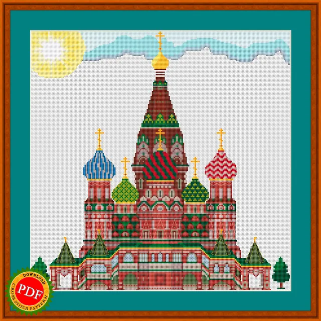Introducing the stunning #SaintBasilsCathedral #crossstitchpattern - a tribute to the iconic #CathedralofVasilytheBlessed. This intricate design captures the beauty and grandeur of the famous Russian landmark, featuring intricate details and vibrant colors. Perfect for intermediate to advanced stitchers, this #pattern is a must-have for #history and architecture enthusiasts. Add a touch of cultural charm to your stitching projects with this exquisite #crossstitch pattern of Saint Basil’s Cathedral.
☦ https://ballwool.com/products/58844