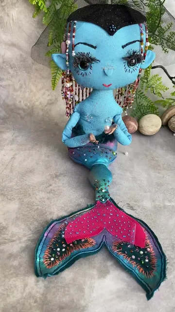 Handmade MERMAID doll