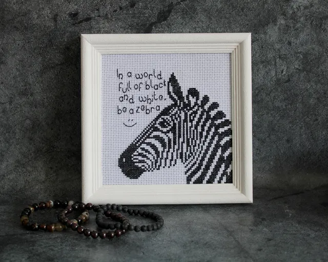 For lovers of black and white patterns ☺♥