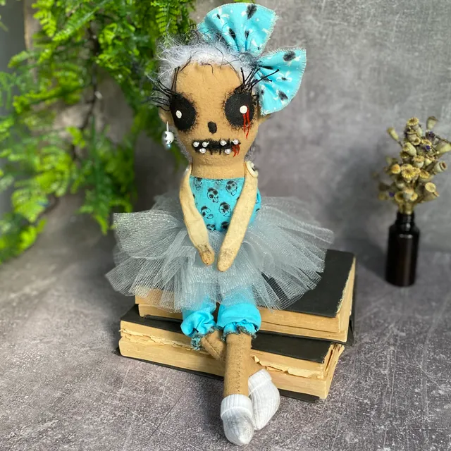 cute creepy doll handmade