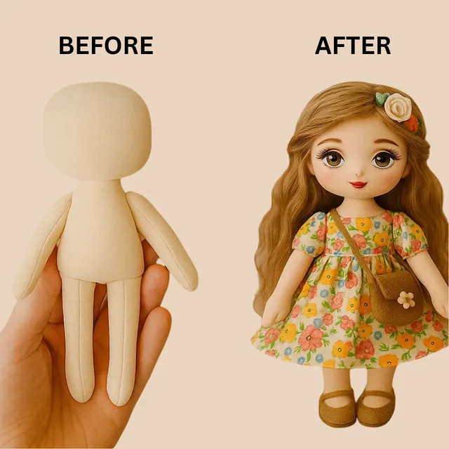 From a simple piece of fabric, this lovely doll was born... 🌸

You can create your own doll too—easily and joyfully!
Order a ready-made Blank Doll Body or make one yourself with my original PDF sewing pattern ✂️🧵

💬 Want to learn how to make your own doll?
Comment “I want to!” and I’ll help you get started!

🎁 Have a favorite doll in mind?
Let me know, and I’ll design a complete step-by-step tutorial just for you!

Find them in my AMDollStudio shop 💛

#handmadedoll #dollpattern #blankdollbody #madebyhand #dollmaker