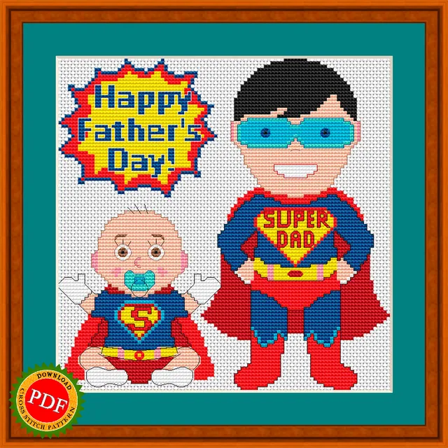 The "Happy #FathersDay Cross Stitch Pattern | Super Dad" is the perfect way to celebrate and honor the special father figure in your life. This beautifully designed #crossstitchpattern features a touching message of gratitude and a bold silhouette of a "Super Dad", making it a meaningful and heartfelt #gift for Father's Day. With easy to follow instructions and quality materials, this #pattern allows you to create a unique and personalized piece of art that will be treasured for years to come. Whether for a father, grandfather, or any other paternal figure, this cross stitch pattern is a heartfelt way to show your appreciation and love. Get ready to stitch up something special for the one and only "Super Dad" in your life with this Happy Father’s Day #CrossStitch Pattern.

🔎 https://ballwool.com/products/57289