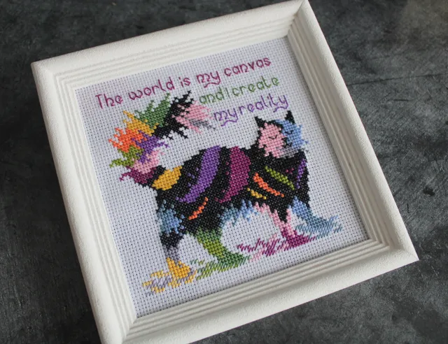 There can never be too many cats ☺ Another cat cross stitch pattern ♥