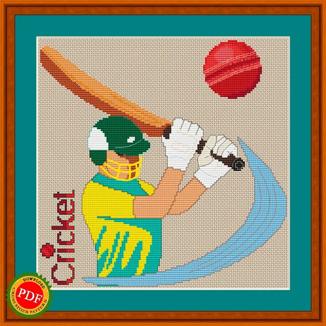The "#Cricket #CrossStitchPattern" is the perfect addition to any #embroidery collection for cricket enthusiasts. This intricately designed #pattern depicts a skilled #cricketer in action, capturing all the excitement and grace of the sport. With its vibrant colors and detailed stitching instructions, this pattern is ideal for experienced stitchers looking to challenge themselves, as well as beginners looking to try their hand at a new hobby. Add a touch of sportsmanship to your home decor or create a unique gift for a cricket fan with this beautifully crafted cross stitch pattern. So grab your needle and thread and relive the thrill of the game as you stitch your way to a stunning masterpiece with the "Cricket #CrossStitch Pattern".
🔎 https://ballwool.com/products/58425