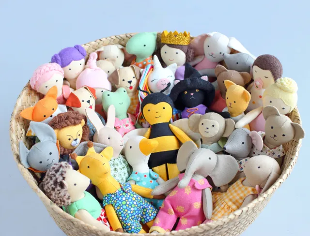 Have you always wanted to start sewing stuffed animals? Start sewing now and sew your own collection of softies! It's super easy with my beginner friendly sewing patterns. Clear instructions will guide you through the sewing process from beginning to end. Just pick one softie or sew them all. It's really hard to choose a favorite one, they are all so cute! :)
