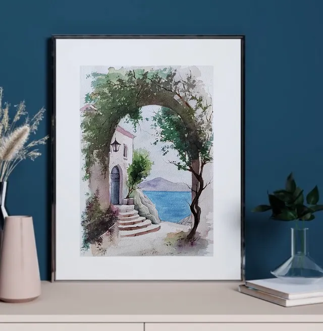 It seems that the world in which we live can be viewed without disgust only because there is beauty in it, which human creates from time to time out of chaos.

Music, books, paintings, the life he manages to live. 
And most of all beauty lies in a perfectly lived life. This is the highest work of art"