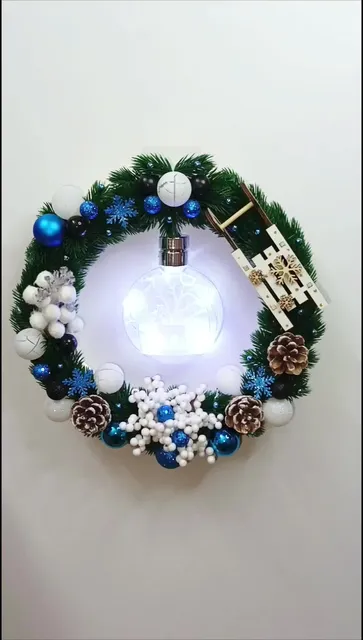 Handmade Christmas wreath