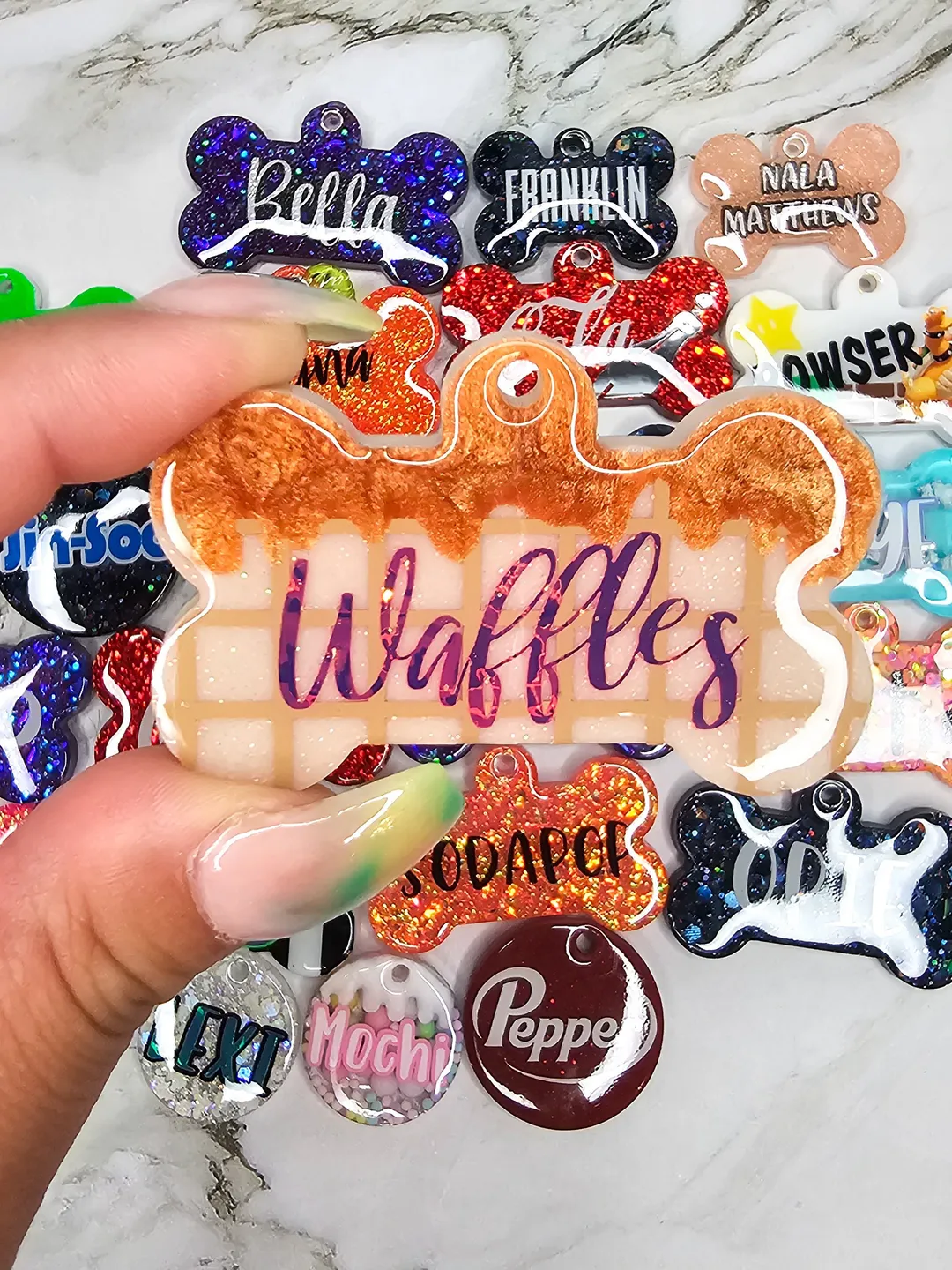 Waffles Pet Tag
