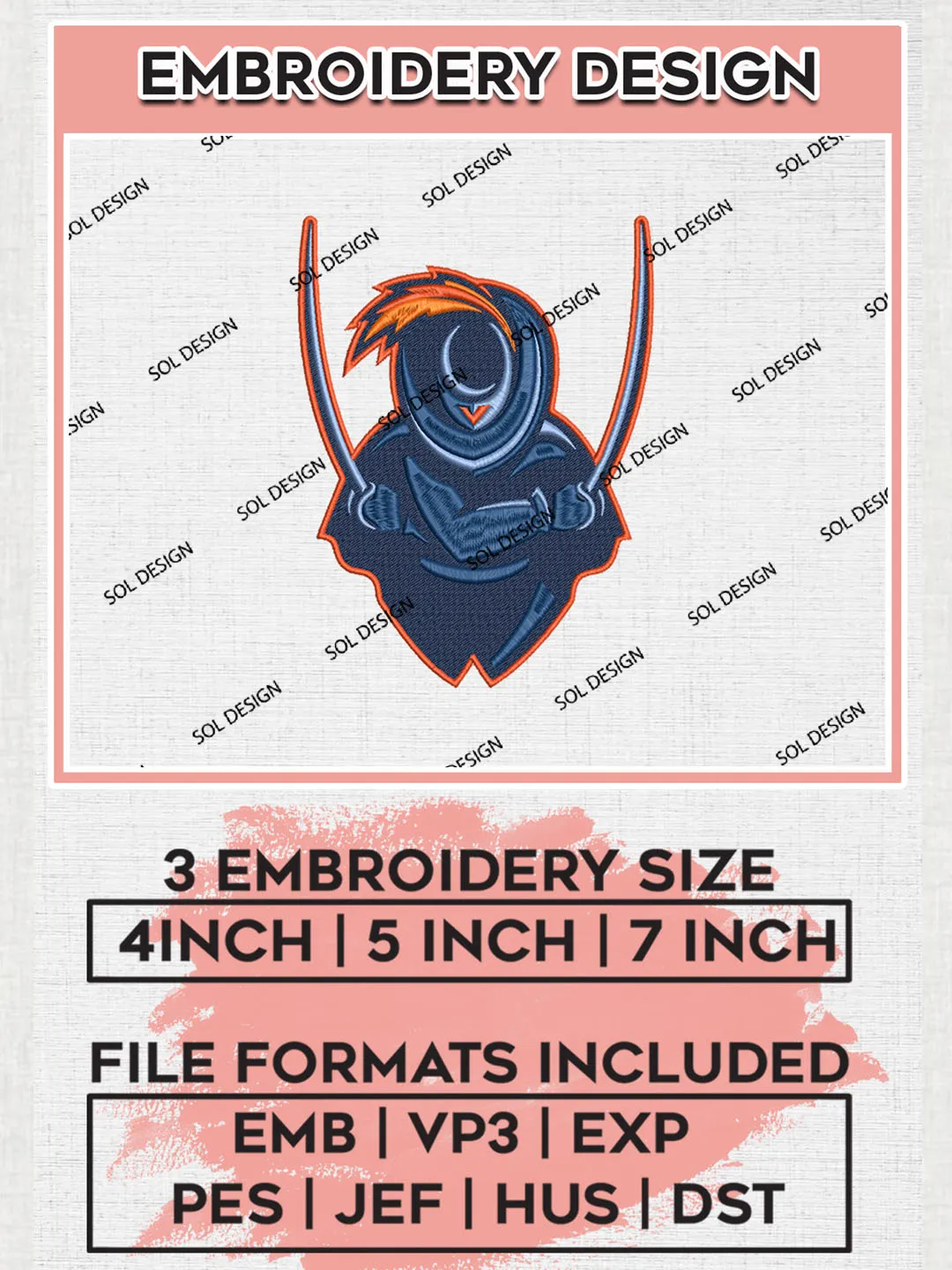 NCAA Virginia Cavaliers Team Mascot Logo embroidery designs, NCAA Virginia Cavaliers Logo Machine embroidery designs, NCAA Team Logo embroidery designs, NCAA Game Day Machine embroidery designs, Digital Download