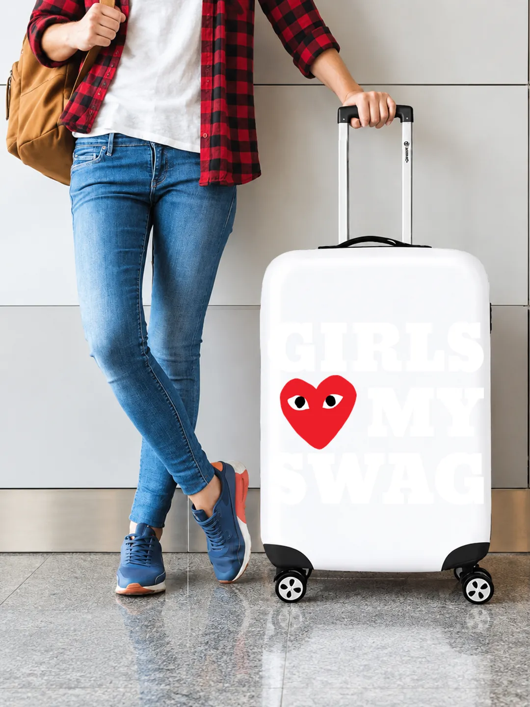 Girls Love My Swag Y2K Swag Luggage Cover