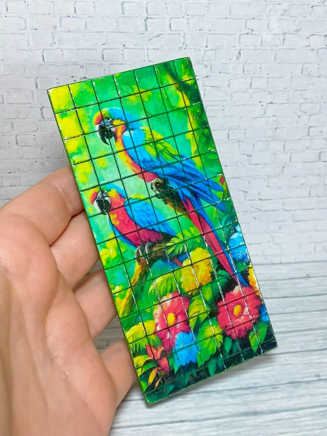 Bright panel. Panel for a dollhouse. 1:12. Handmade.