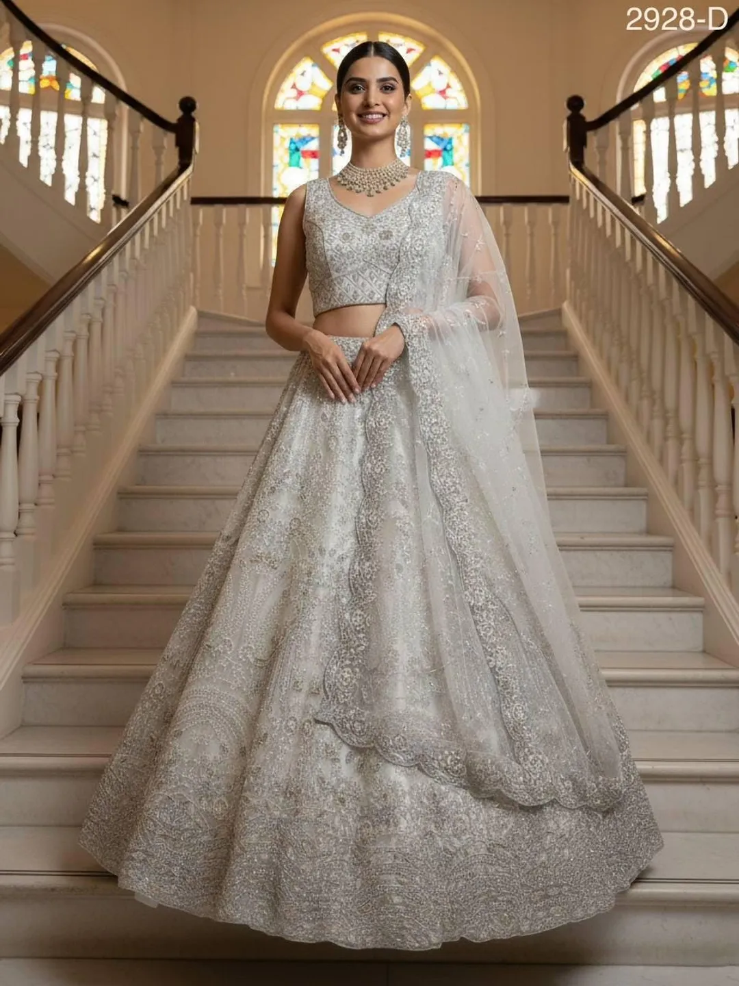embellished engagement dress Congratulations to the gorgeous Rachel She wore a very special engagement dress fully embellished with sparkling stones and beautifully combined with green pistachio-colored organza. Absolutely stunning and breathtaking! Dress @