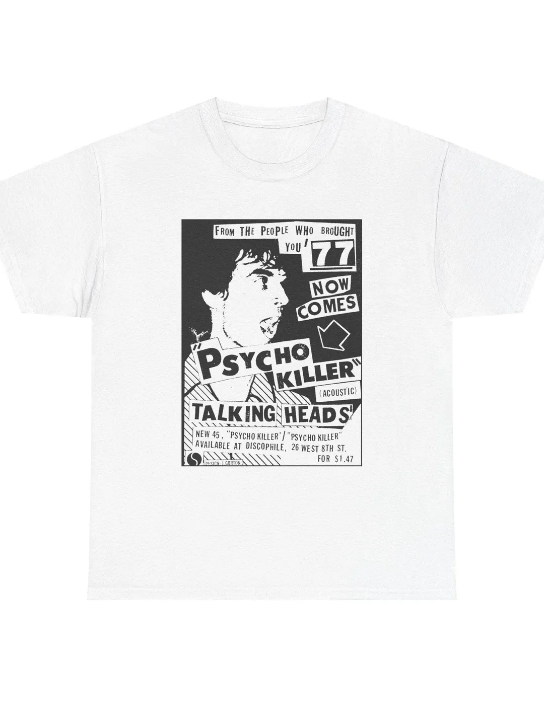 Vintage Talking Heads Shirt David Byrne Big Suit Stop Making Sense Tee