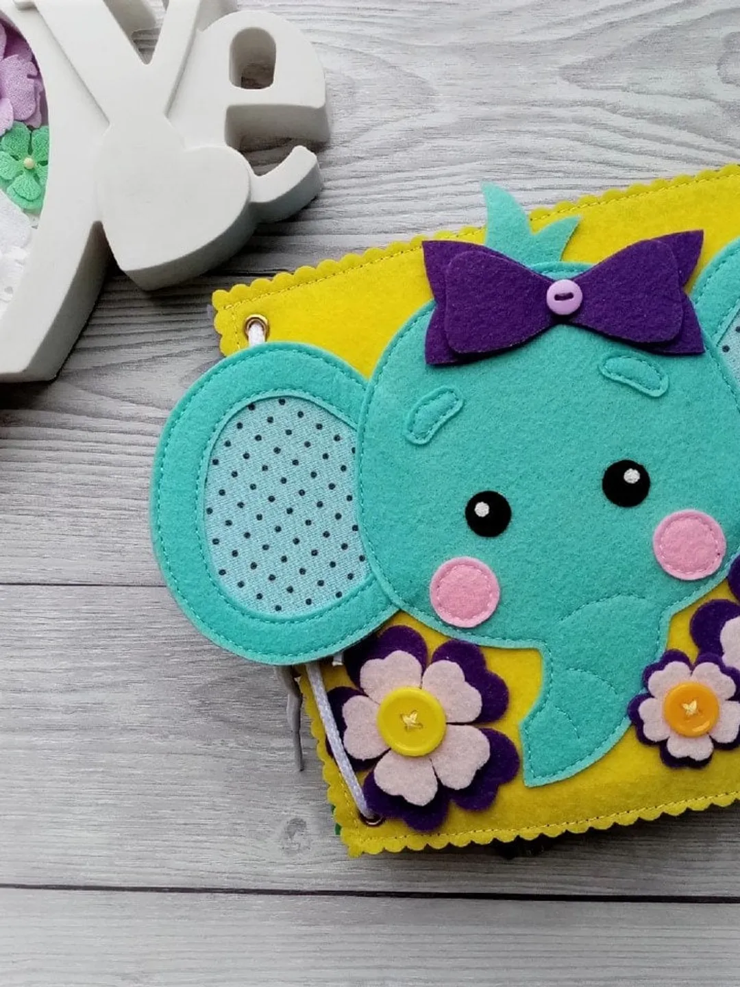 Animals Felt Quiet book Pattern PDF, Felt activity book pattern, Baby Soft book template, Quiet book sewing ideas for toddler