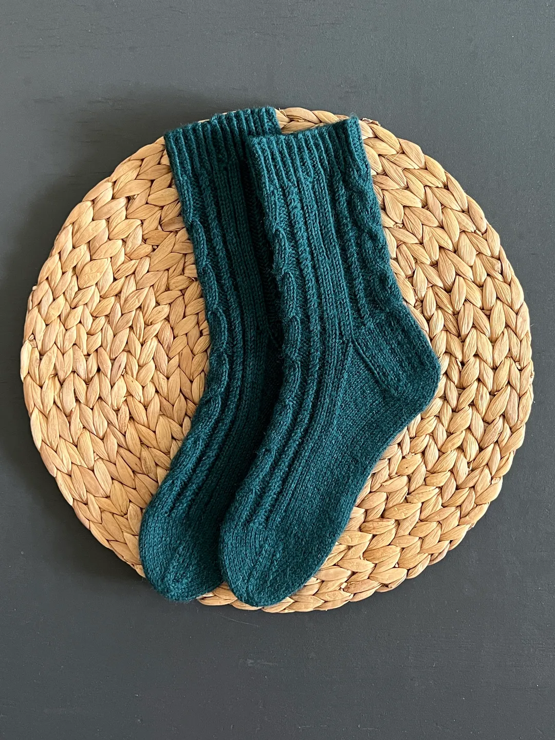 Handmade womens socks | Warm knitted accessory