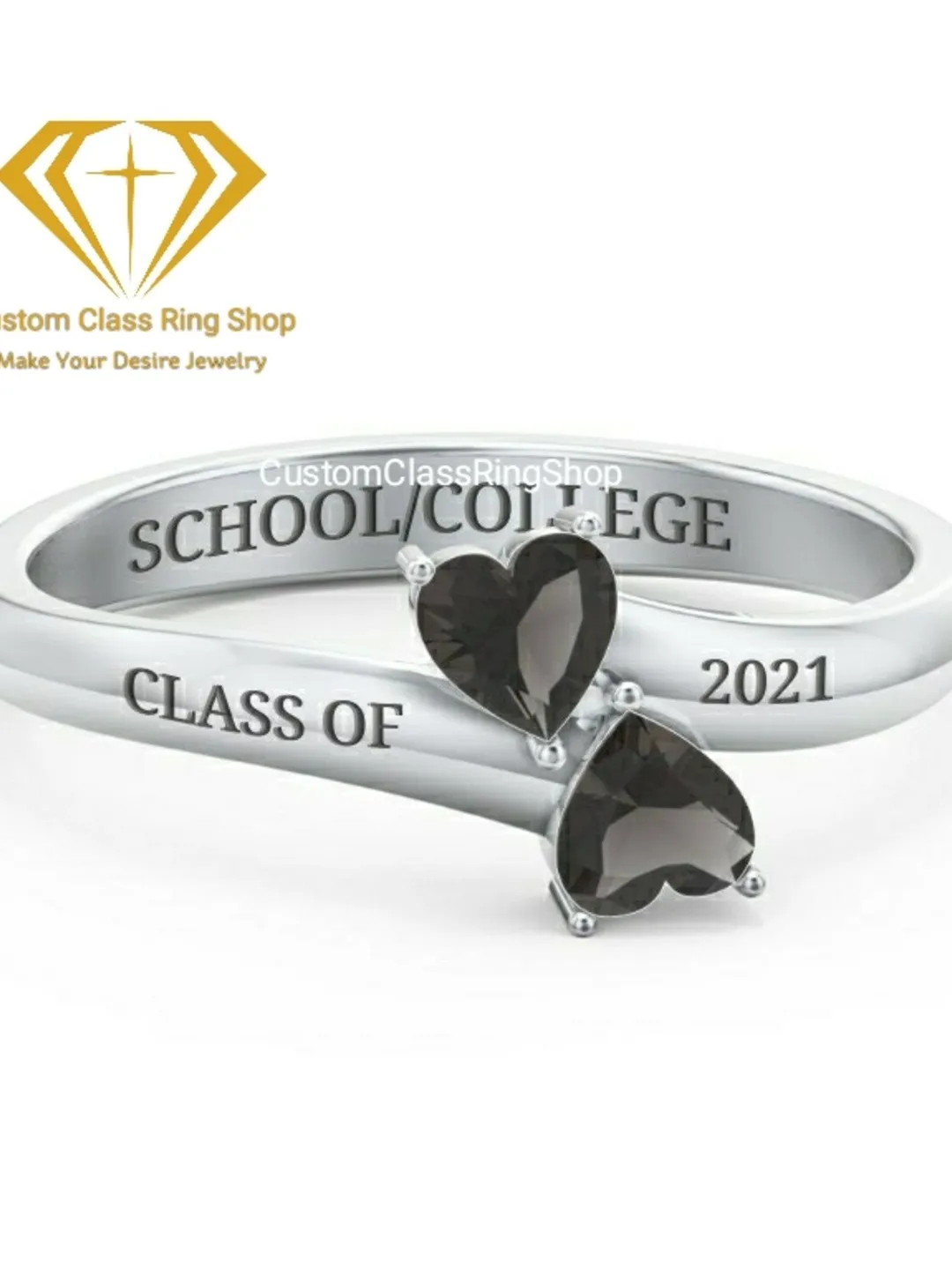 Custom College Class Ring ,Personalized,School Ring,Graduation Ring ...