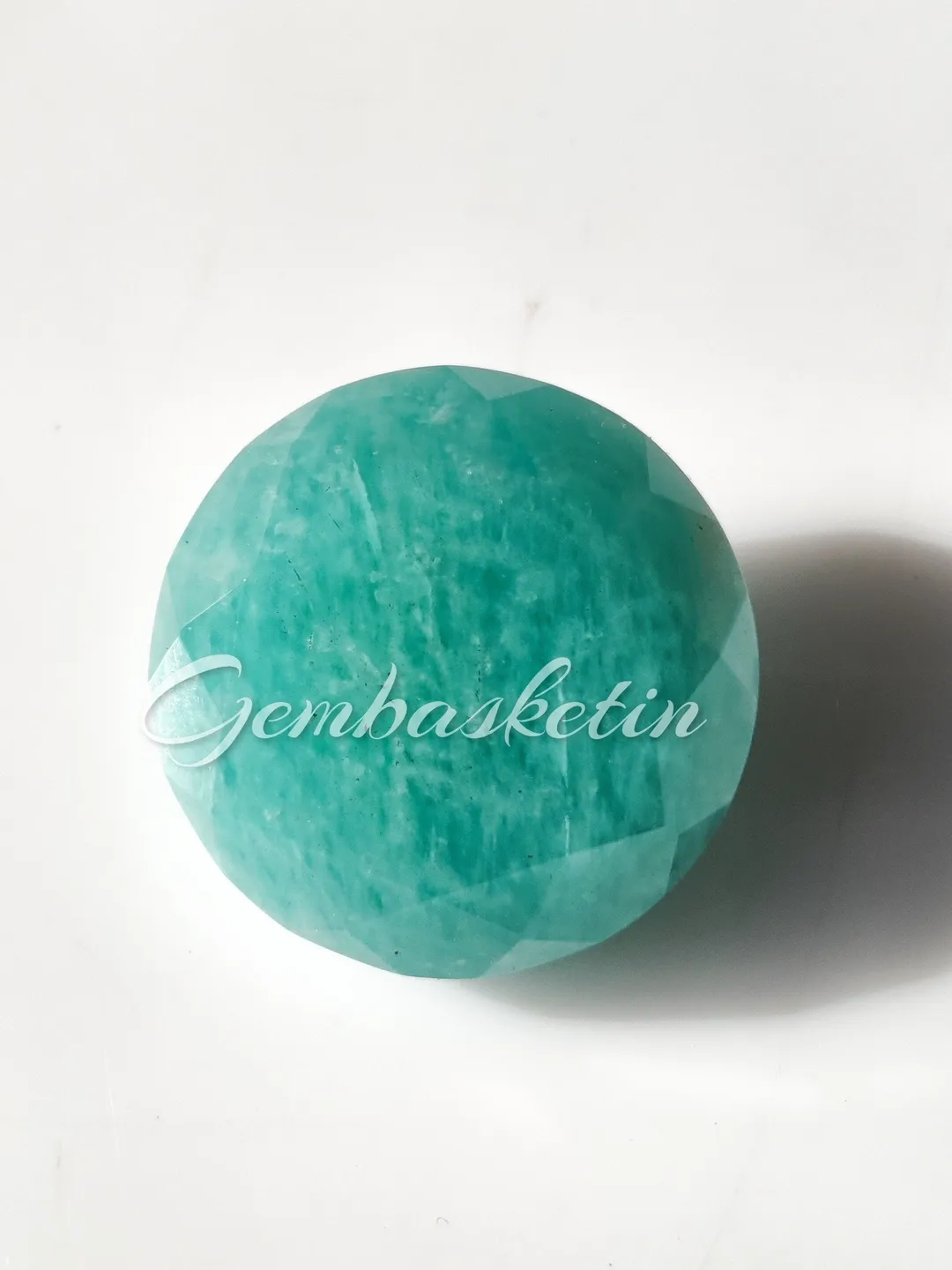 Natural Amazonite Round Faceted Cut / Blue Amazonite / 5 MM - 13 MM ...