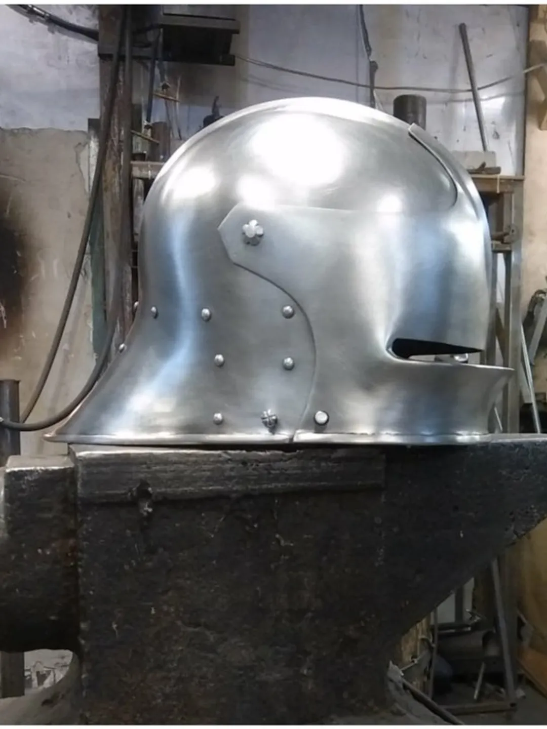 Sallet helmet - for sale - Steel helmet - salade - celata - tschelede - Schaller
