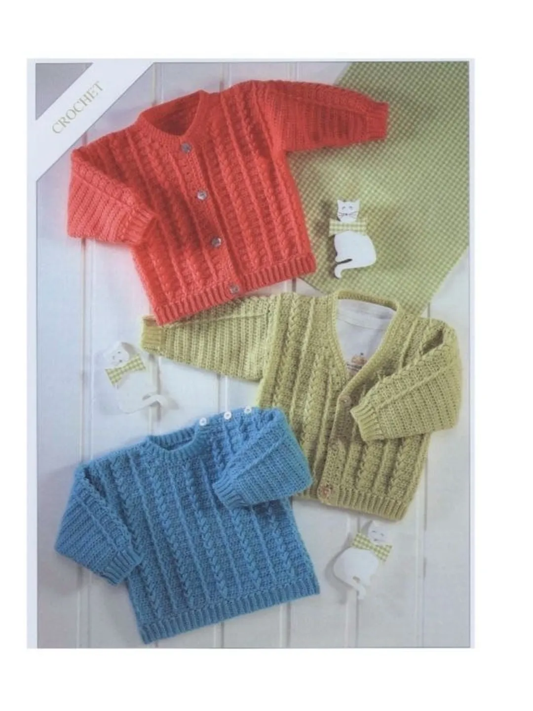 Baby cardigan crochet pattern, baby sweater crochet pattern, crochet baby pdf