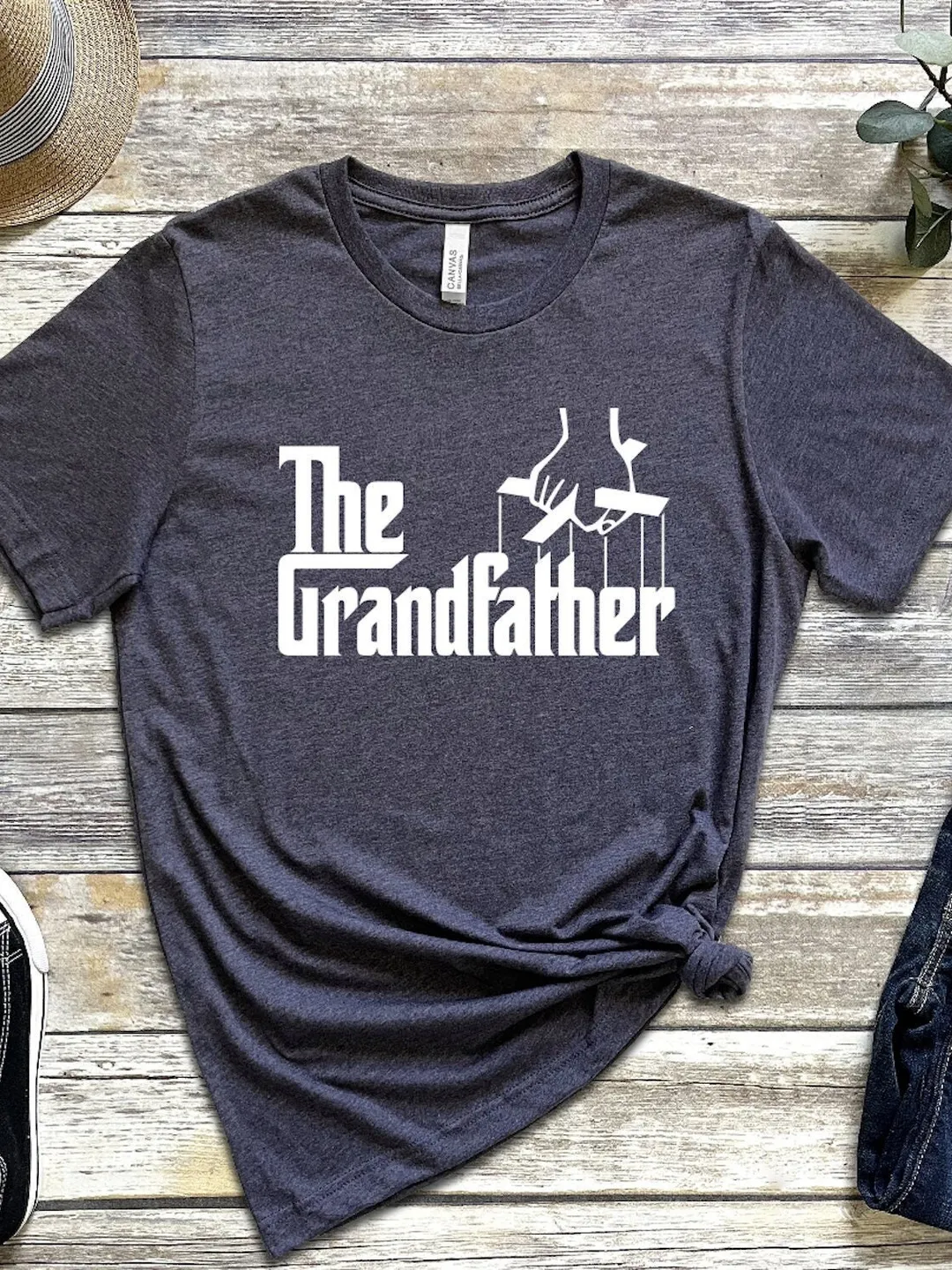 The Grandfather Shirt: Casual Funny Tee (Father's Day or Birthday)