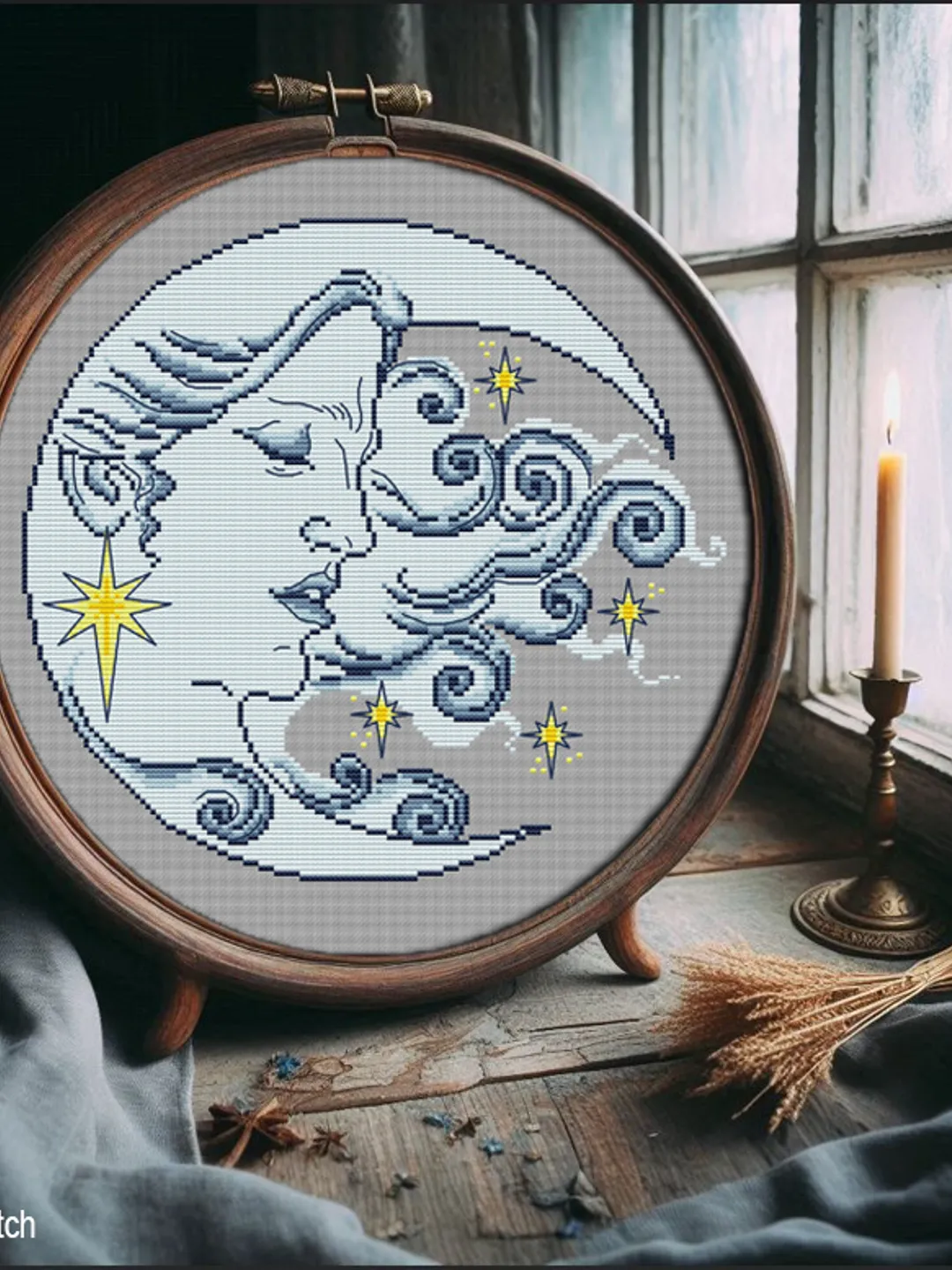 Stories of the Mornwood and Goddess of the Moon cross stitch pattern