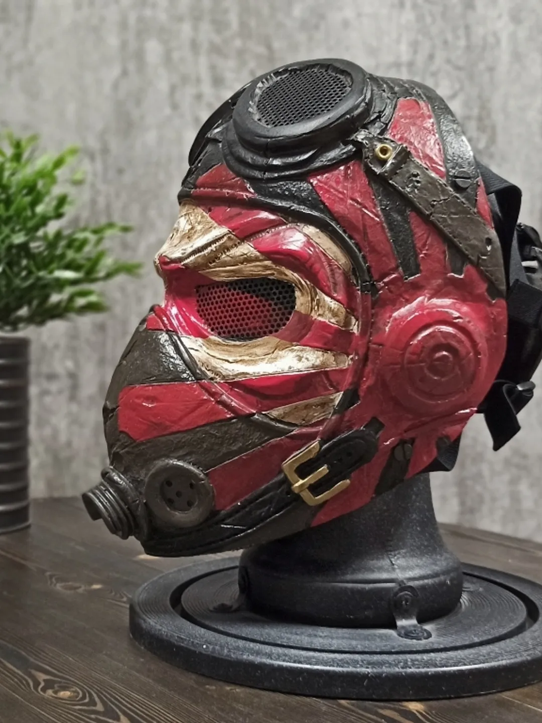 Horror Scary Mask / Japanese Kamikaze Helmet / Airsoft Accessory