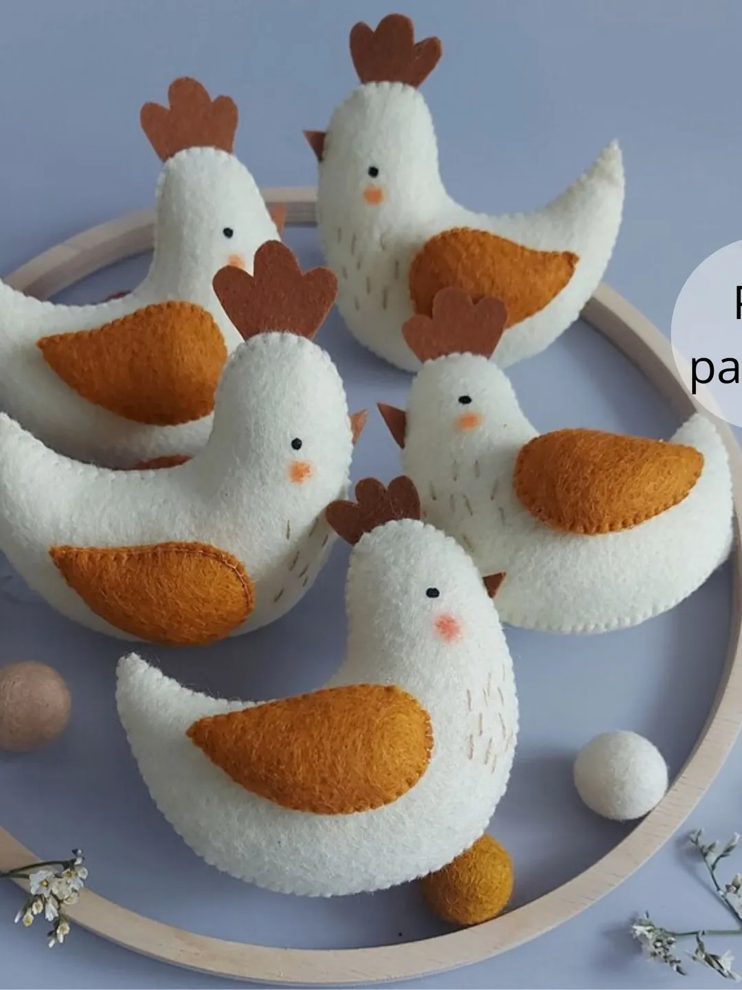 Cute Easter chicken PDF pattern for a hand sewn felt ornament DIY Hen, Easter decoration ,Handmade gift $3.80 | Buy online with delivery cute-easter-chicken-pdf-pattern-for-a-hand-sewn-felt-ornament-diy-hen-easter-decoration-handmade-gift-3-80-buy-online-with-delivery