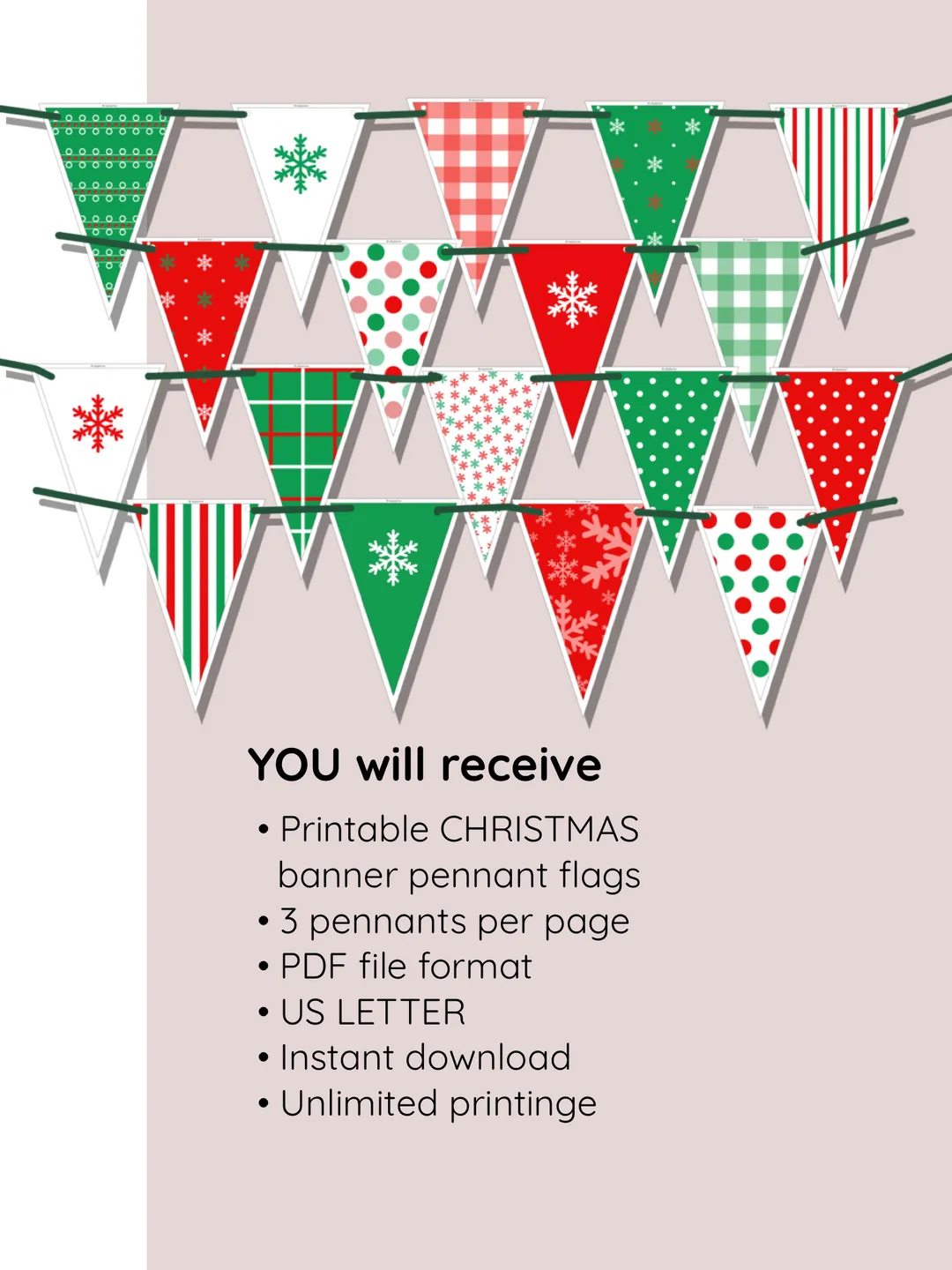 printable-christmas-pennant-banner-for-families-classrooms-holiday-craft-activity-printable-triangle-flags-diy-classroom-christmas-garland-printable-holiday-d-cor-christmas-classroom-craft-christmas-banner-for-teachers-kids-and-families for Free Printable Christmas Bunting Template Printable Christmas Pennant Banner for Families & Classrooms. Holiday Craft Activity. Printable Triangle Flags. DIY Classroom Christmas Garland. Printable Holiday Décor. Christmas classroom craft. Christmas Banner for Teachers, Kids, and Families. for Free Printable Christmas Bunting Template