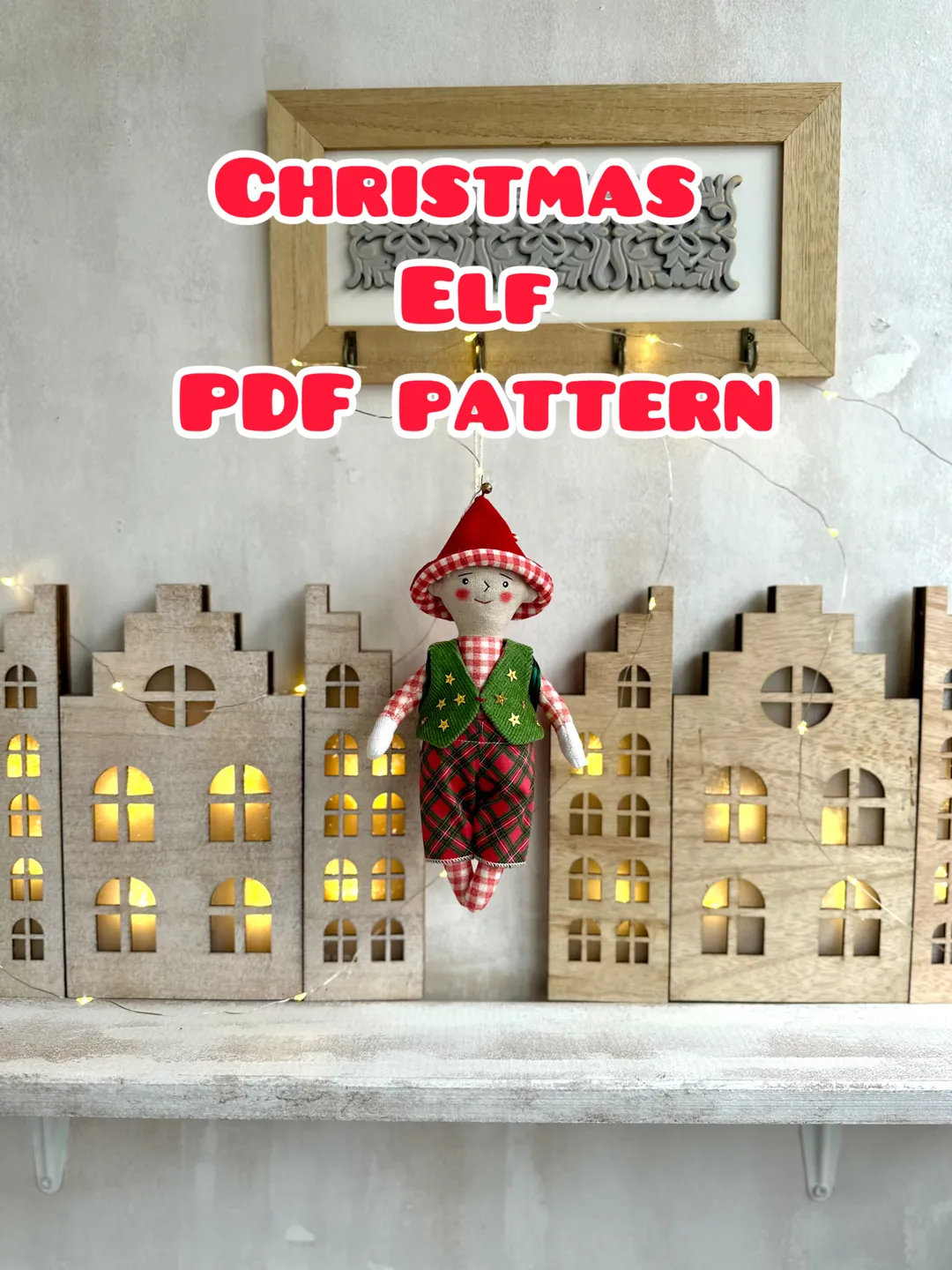 Christmas Elf Doll 20cm (7.8 inches)