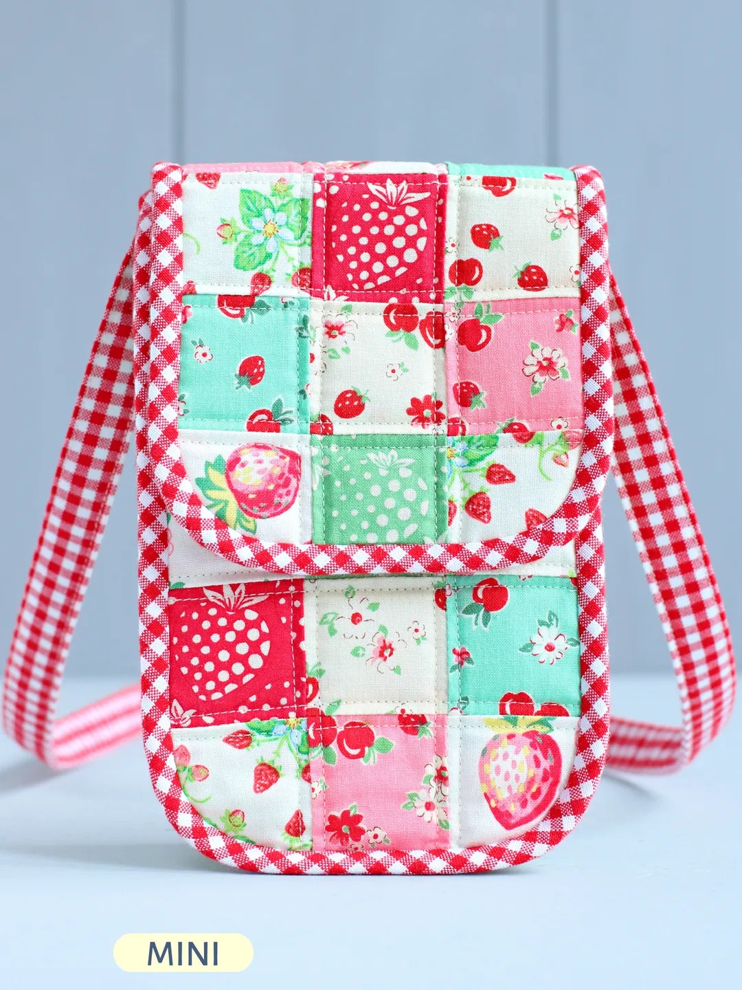 PDF Patchwork Bag for Mini Doll Sewing Pattern