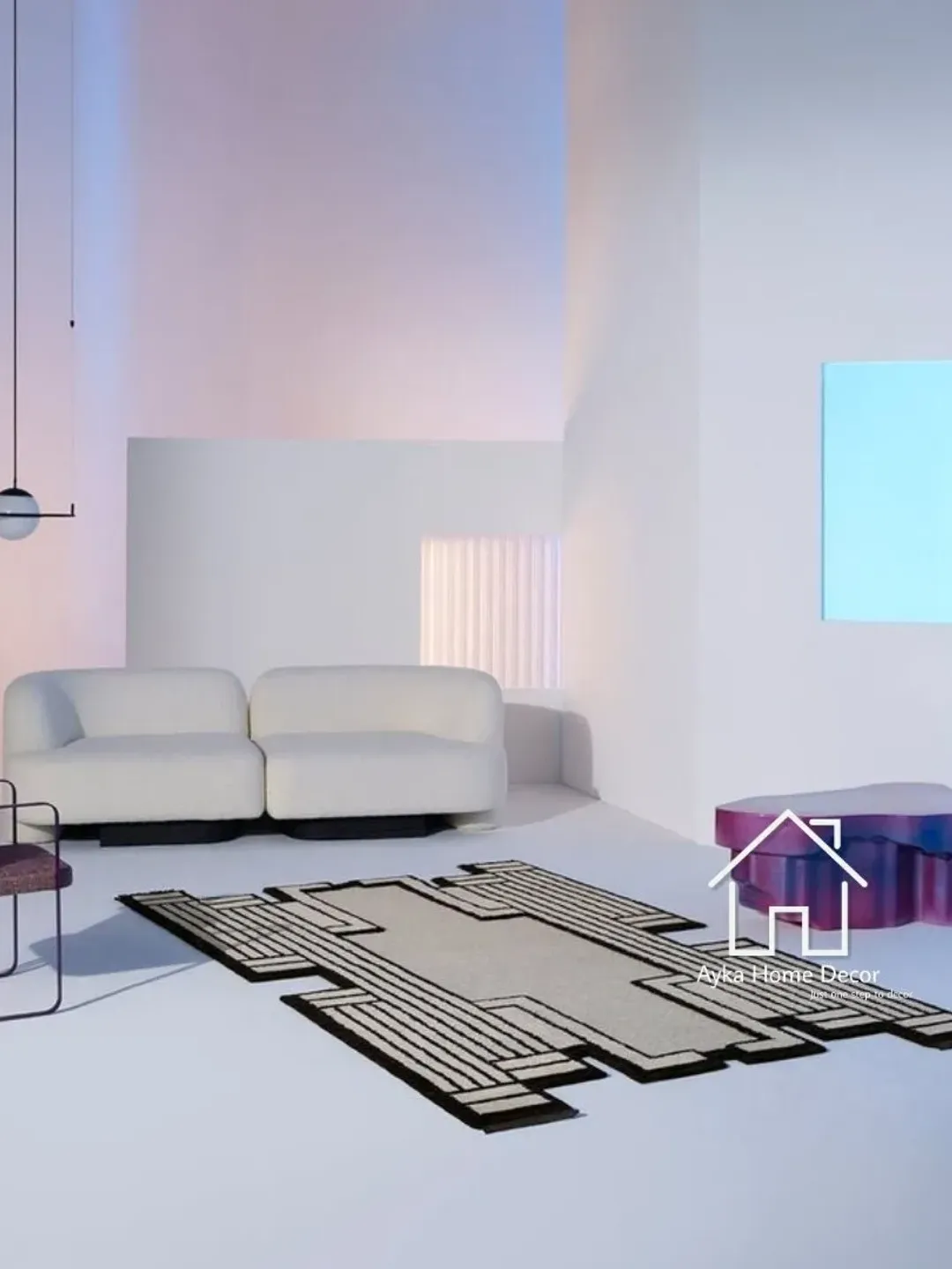 Geometric 100% NEW ZEALAND WOOL Rugs Hand Tufted Rugs Contemporary Rugs Abstract Rugs Modern Rugs Handmade Hand Tuft Rugs Designer Rugs