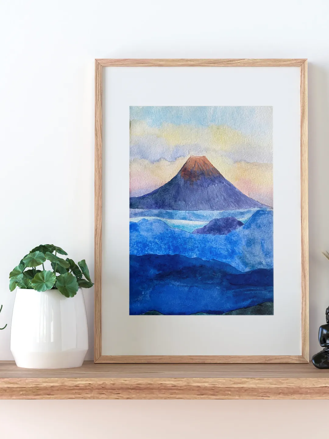 Abstract paintings • Rolling mountain tops , Wall Art, mountains