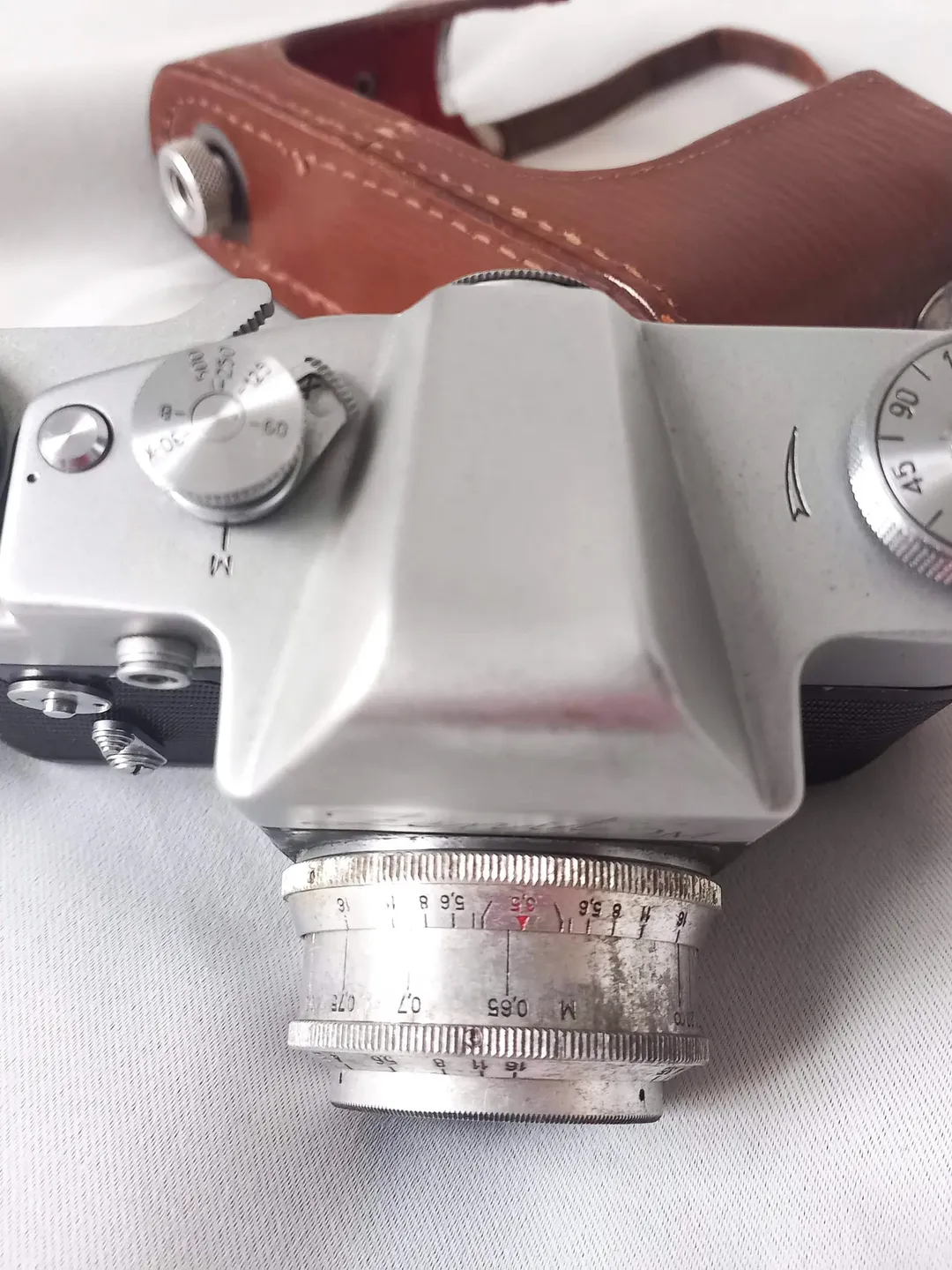 Zenit-3M Small Format Single Lens Reflex Camera With Industar 50