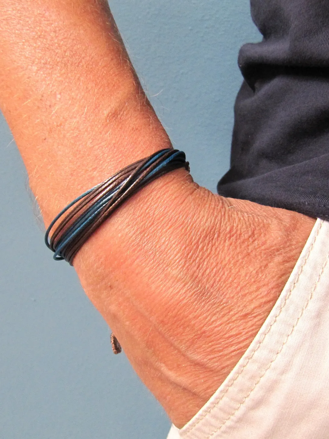 Bracelet for Friend in boho & chic style, women bracelet, gift for women, multistrand bracelet, summer jewelry, macrame jewelry