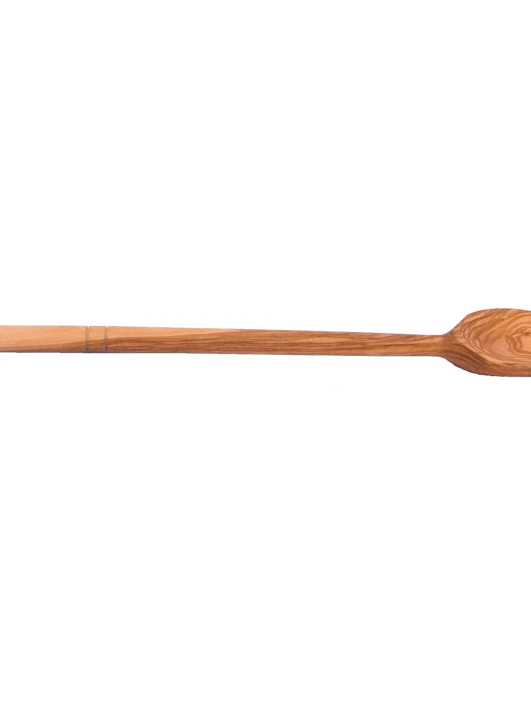 Cuillere a ragout / Olive Wood Round Handle Spoon - Long Wooden Spoon - 35 cm / 13.78" - AKwood Handmade Spoons with Italian Olive Wood