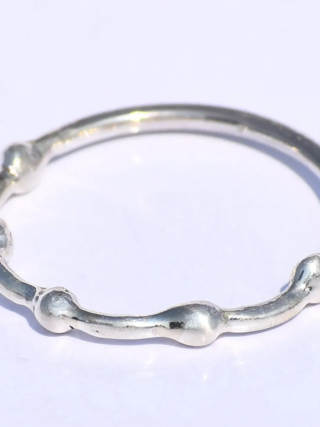 Silver Beads Ring, Silver Ball Ring, Handmade Ring, 925 Sterling Silver Ring, Bohemian Ring, Stacking Ring, Silver Boho Ring, Ring For Women