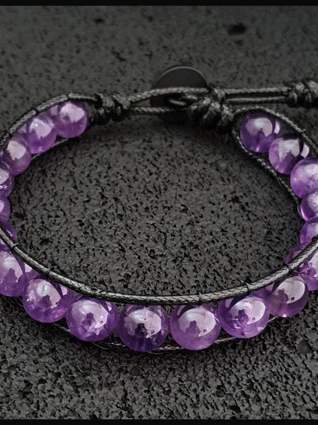 Amethyst Ethnic Bracelet, Amethyst Wristlet, Special Design Accessory, Purple Amethyst Beads, Special Day Gifts, Christmas Gift for Women