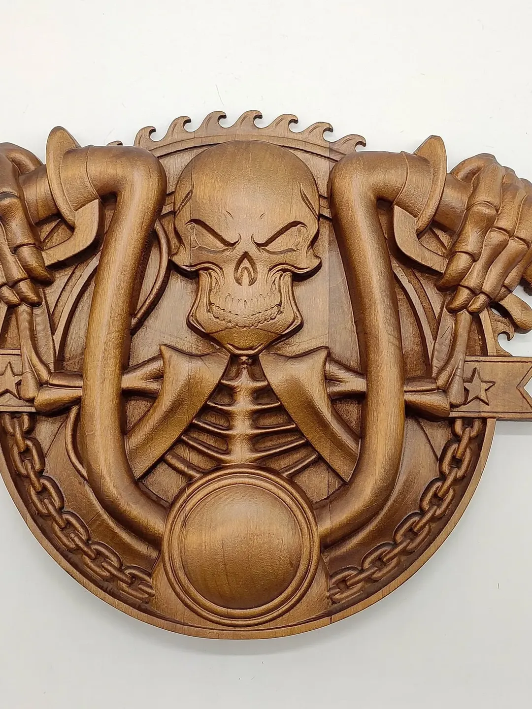 Biker skull, valentines day gift for him, Motorcycle skull Wooden wall art, American Biker, Skull Riding bike, Wall scull, Wooden bike