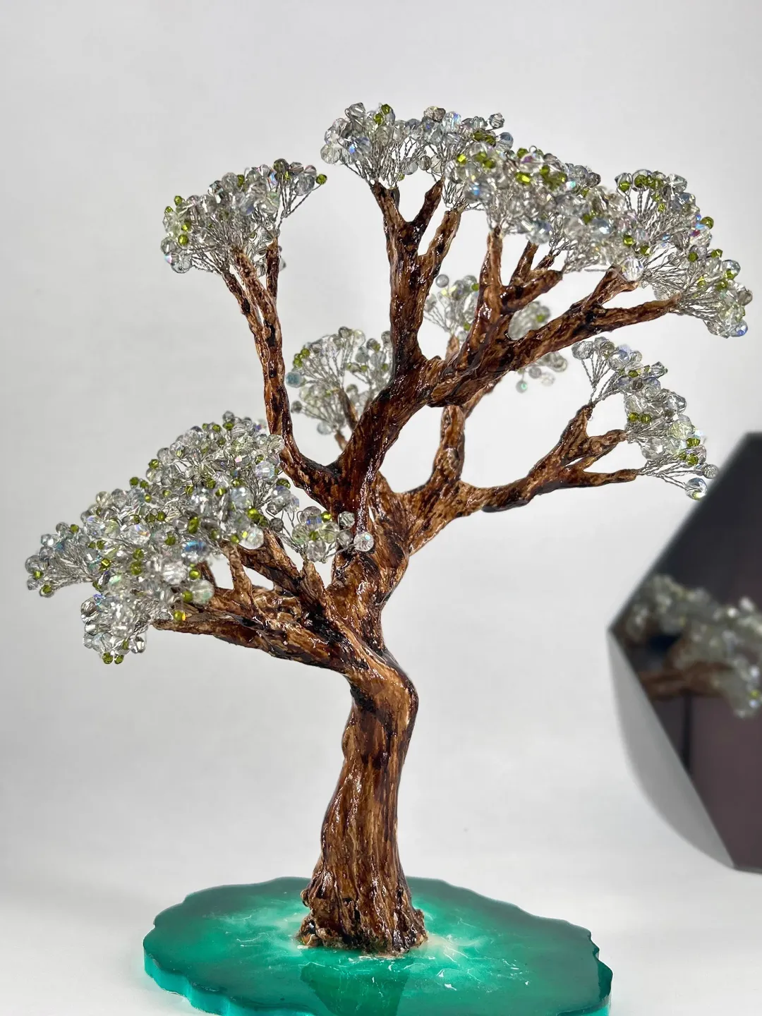 Decorative Handmade Tree Handmade beaded maple tree | tree ornament | exclusive realistic ...