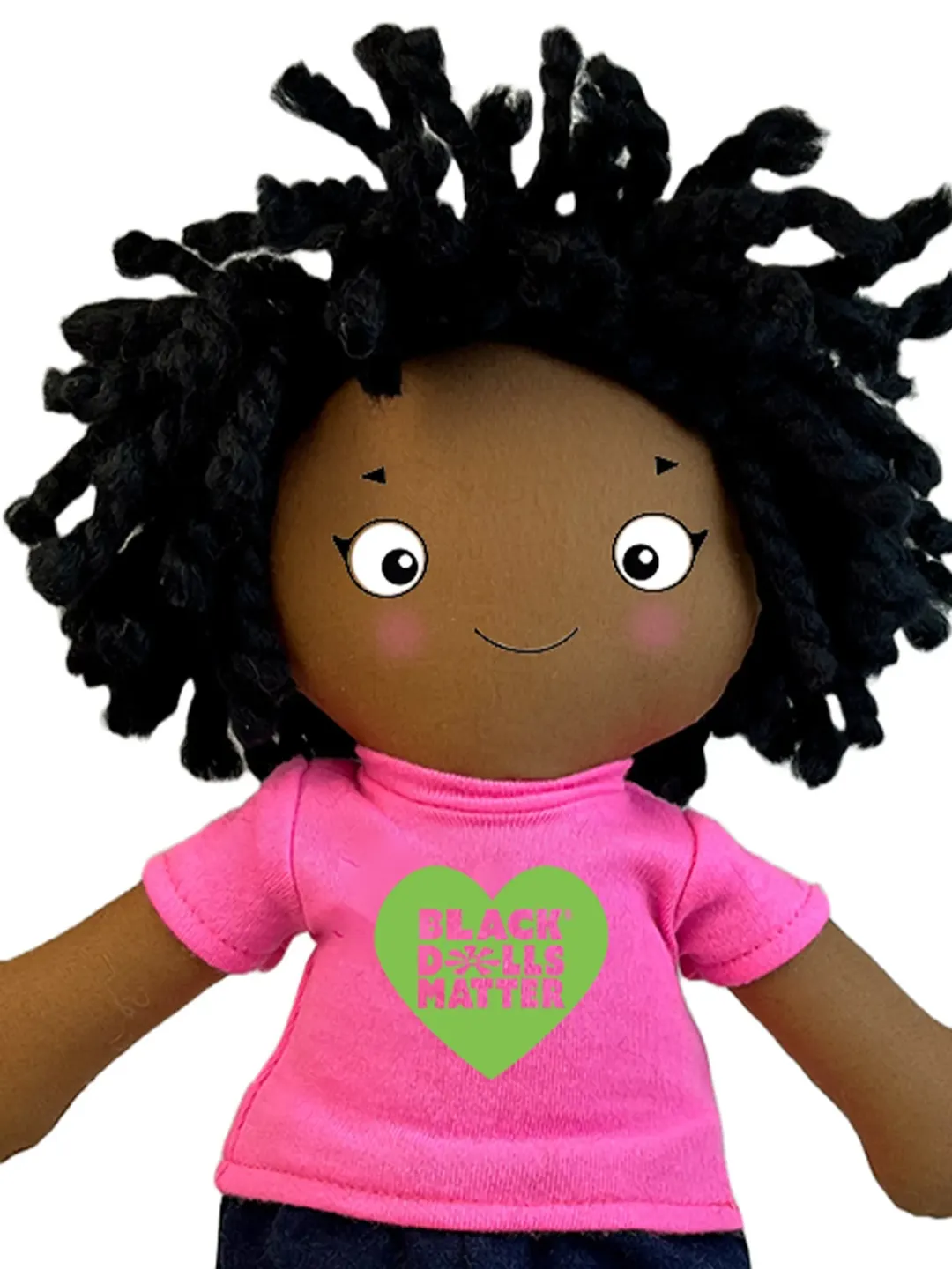 Black Dolls Matter Plush Doll