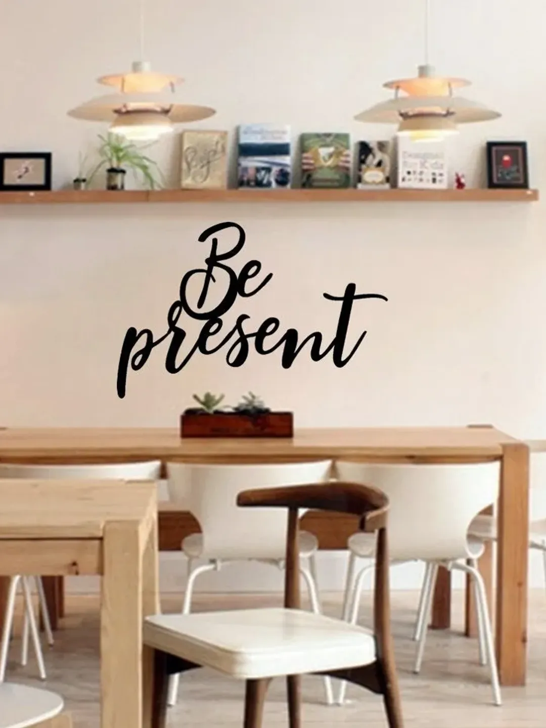 Be Present Metal Wall Decor, Metal Wall Art, Home Decor