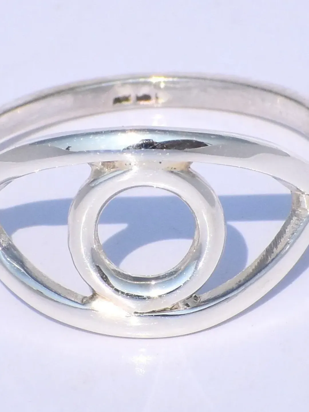 Eye Ring, 925 Sterling Silver Ring, Statement Ring, Handmade Ring, Evil Eye Ring, Bohemian Ring, Dainty Ring, Chunky Ring, Anniversary Gift