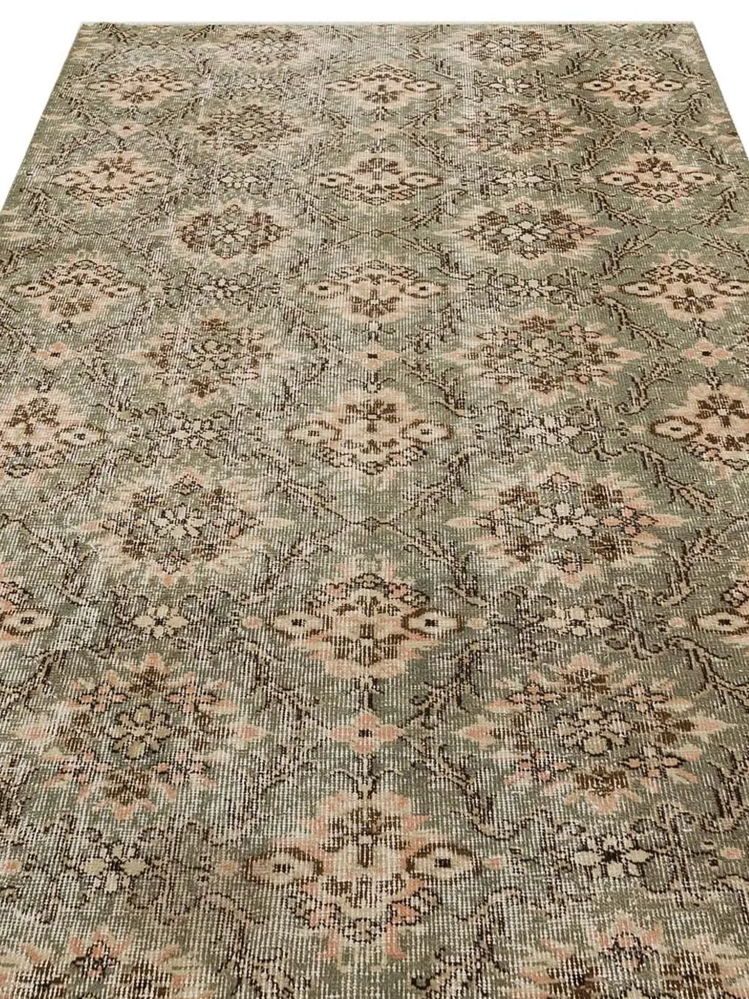 Turkish Rug, Vintage Turkish Rug for living room , Oushak carpet, Home decor, Bohemian Kilim,  4,7x7,7 ft